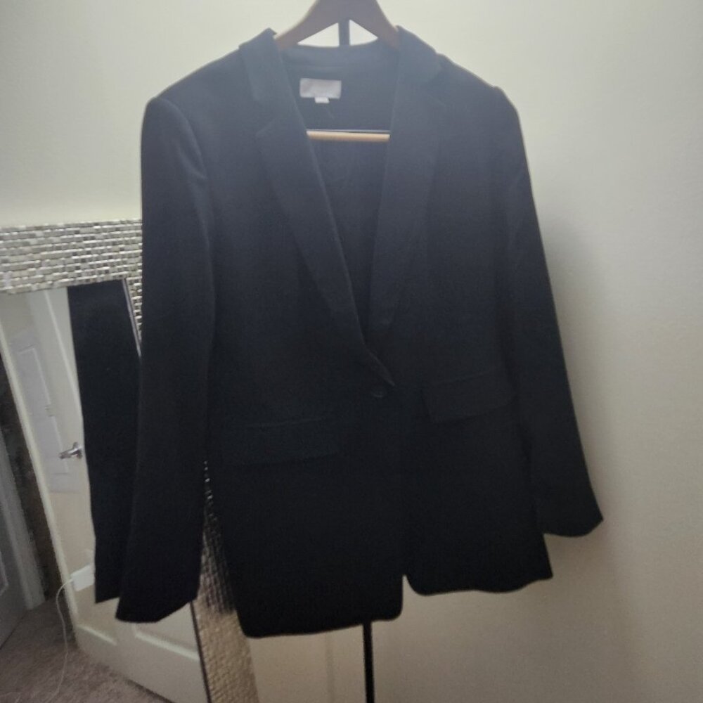 Loft Oversized Black Blazer (Barely Worn)